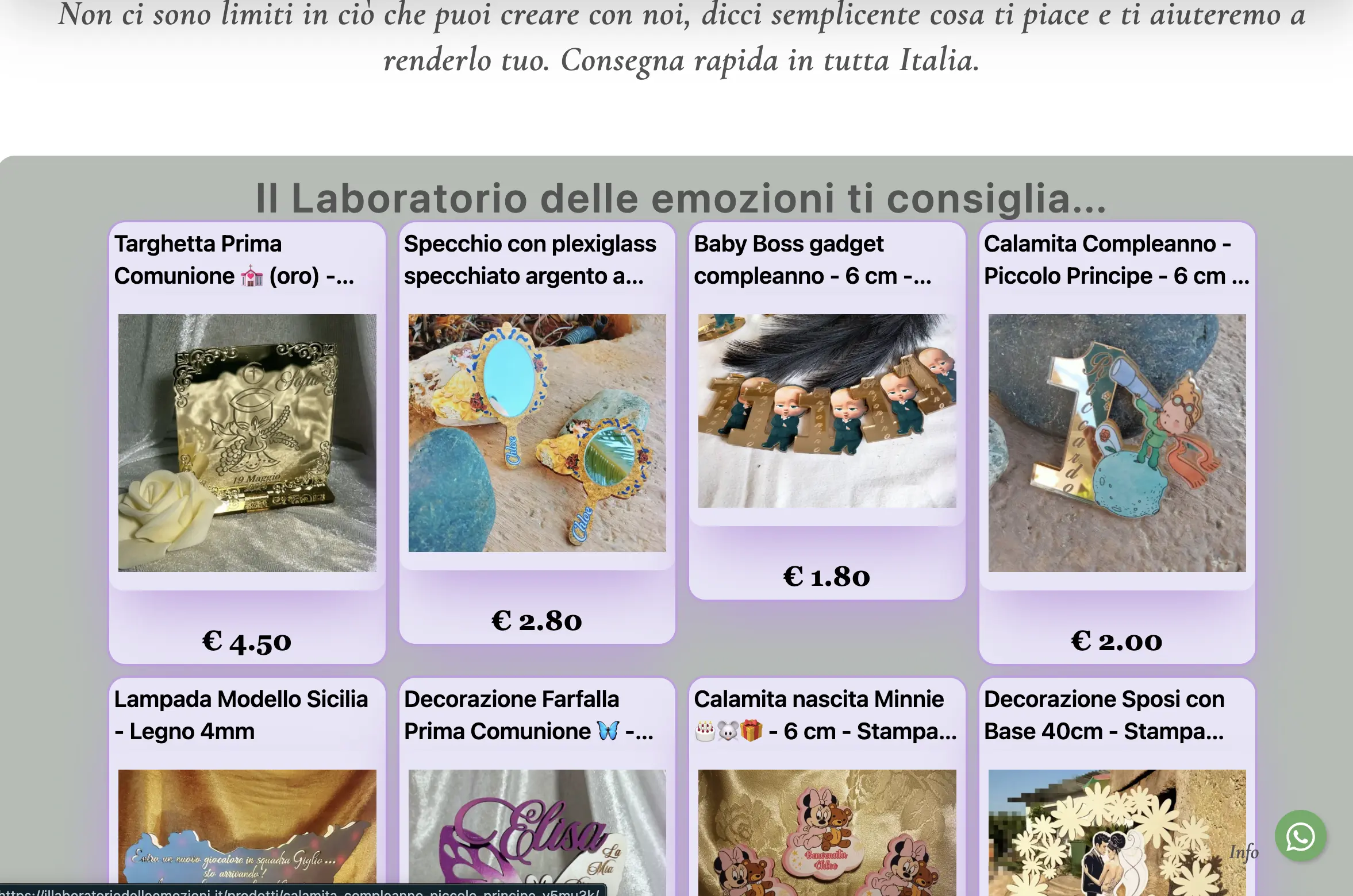 Laboratorio delle Emozioni — Home